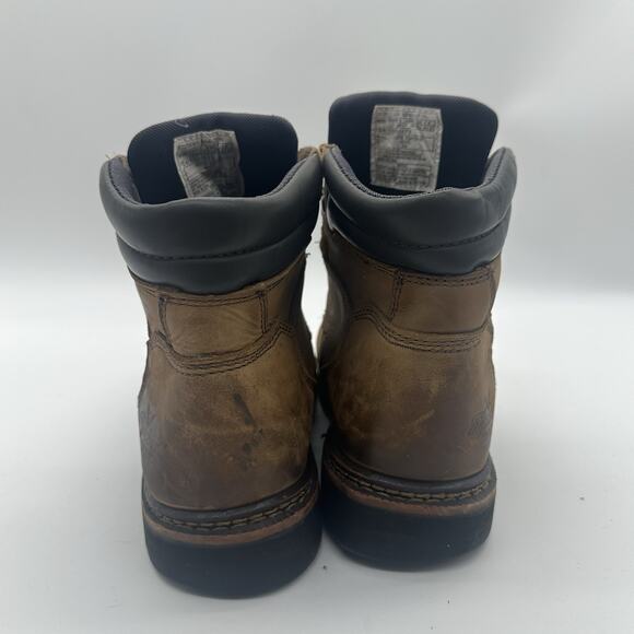 Mens SIze 8.5W Thorogood 804-3236 Brown Waterproof Comp Toe Safety Toe Work Boot - Picture 7 of 9